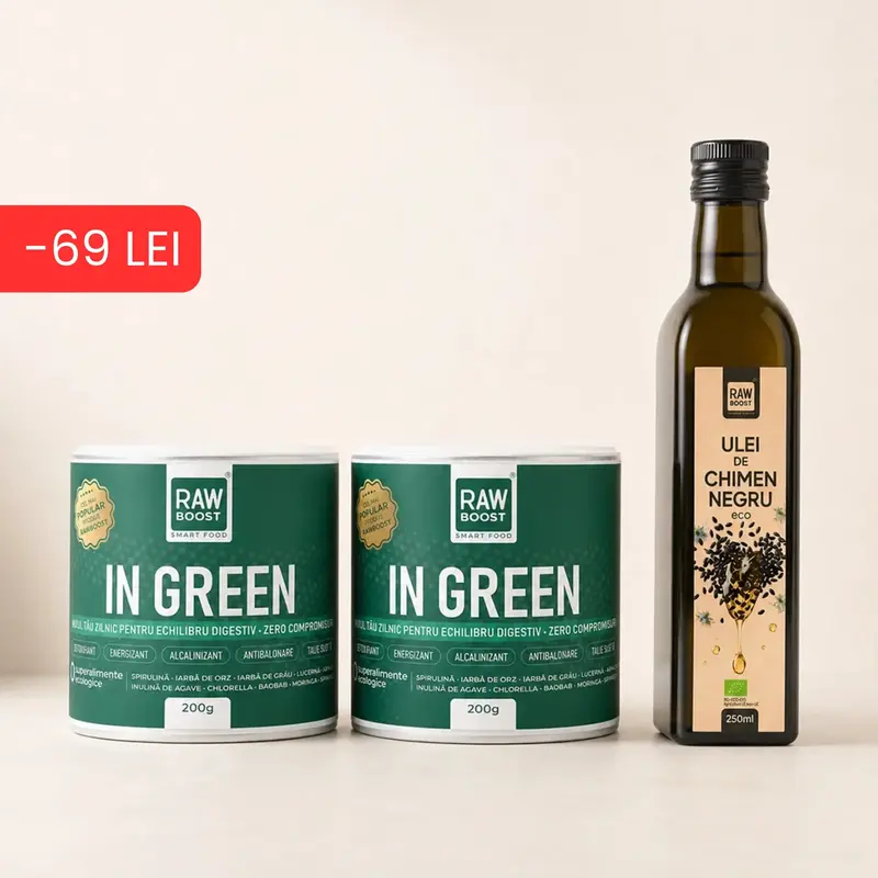 2x In Green 200g + Ulei Chimen Negru CADOU