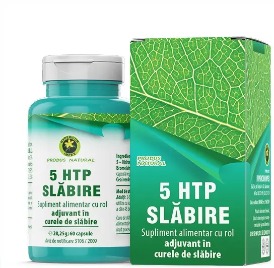5 HTP Slăbire 60 capsule – Hypericum