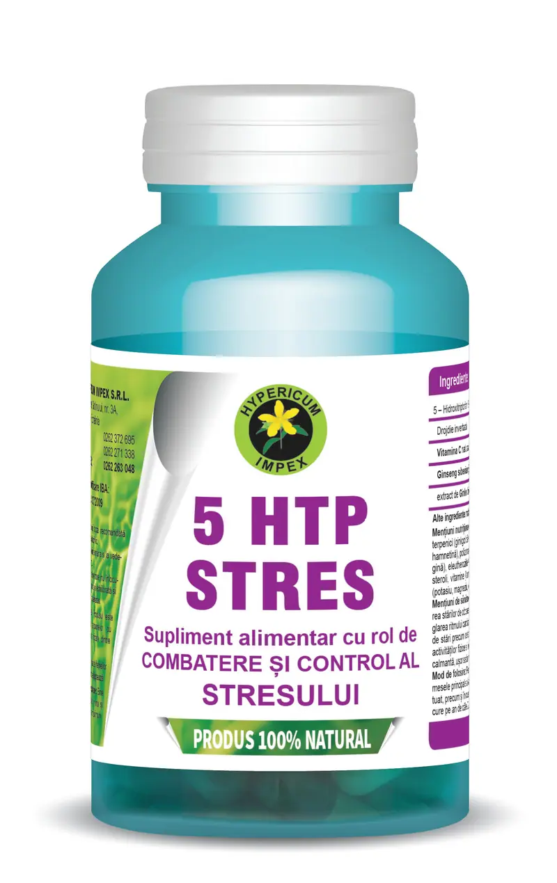 5-HTP Stres 60 capsule – Hypericum
