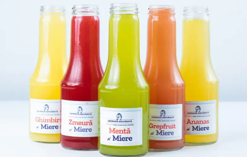 5x Limonadă Adevărată | Fără Zahăr Adăugat | Fără suc concentrat!