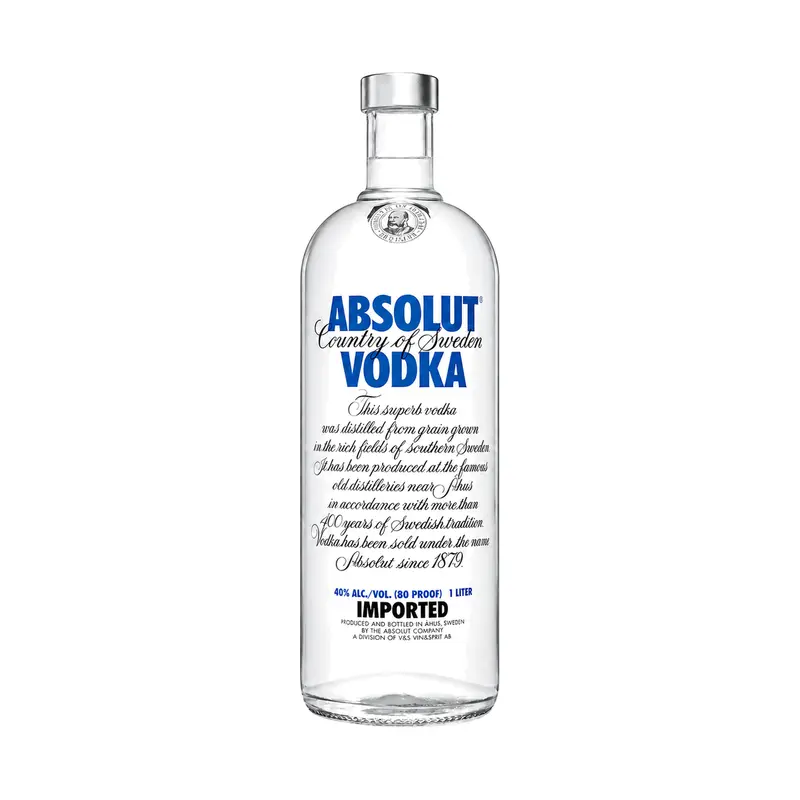 Absolut Blue Vodka 1L 40%