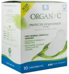 Absorbante intime Organyc pentru zi 10 buc – Organyc