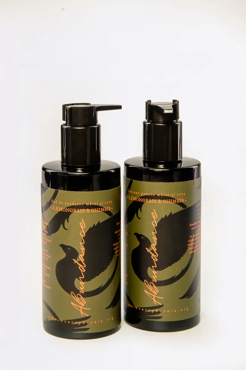 abundance gel de curățare pentru mâini și corp