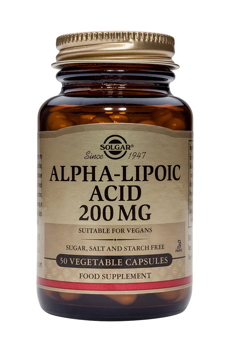 Acid Alfa-lipoic 200mg 50 capsule vegetale
