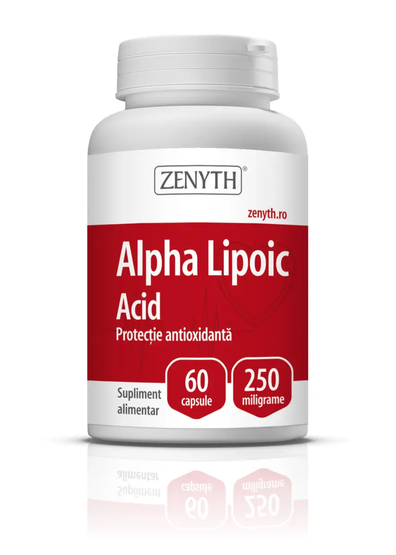 Acid alfa lipoic 250 mg 60 capsule – Zenyth
