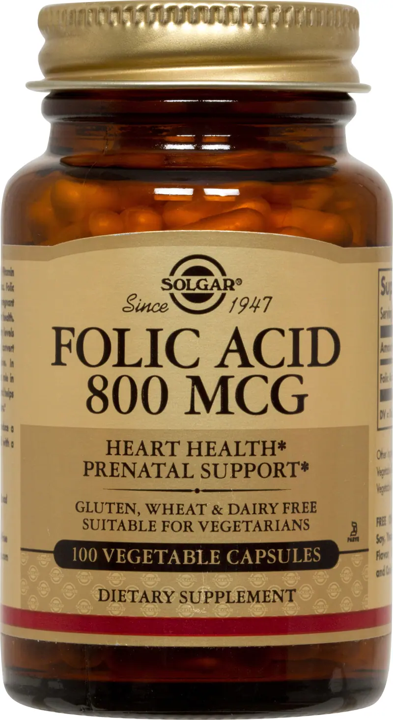 Acid Folic 800μg 100 tablete