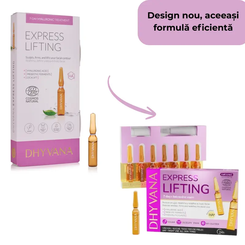 Acid Hialuronic Express Lifting 7 fiole x 2ml Dhyvana