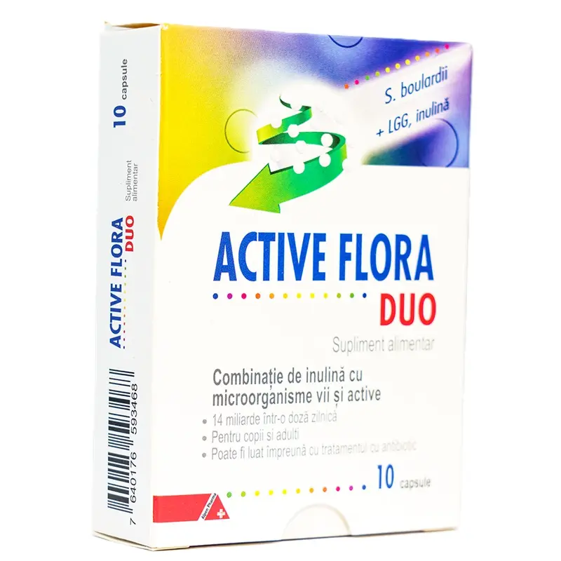 Active Flora Duo 10 capsule – Alpen Pharma