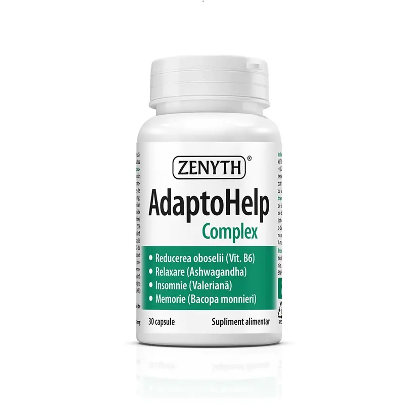 AdaptoHelp Complex 30 capsule – Zenyth - Mai puțină oboseală