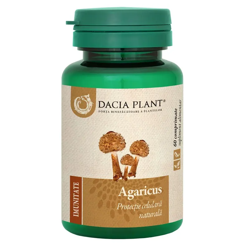Agaricus 60 comprimate – Dacia Plant - Apărare naturală