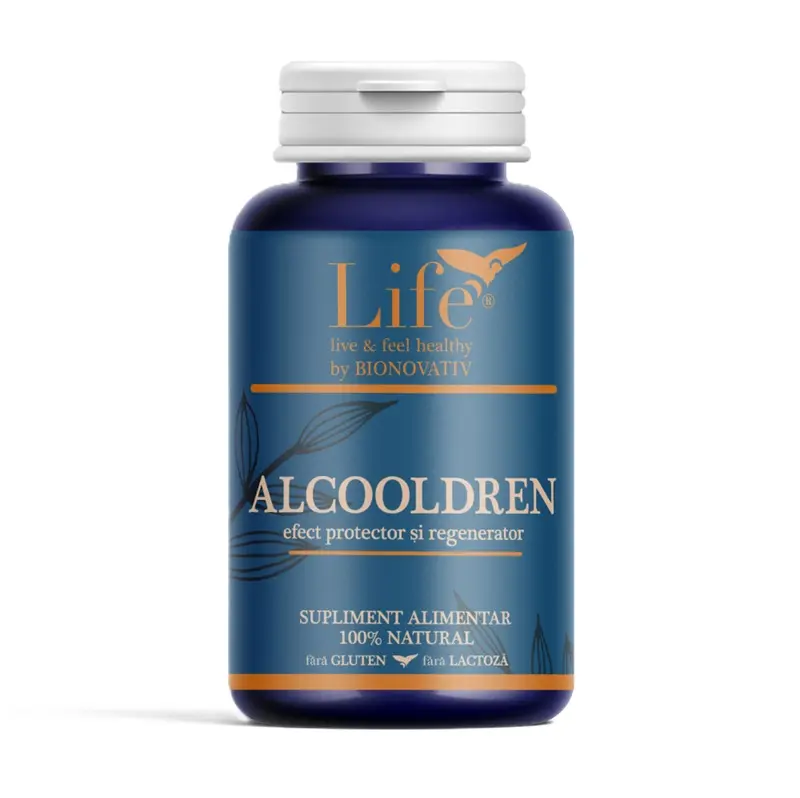Alcooldren 120 capsule – Bionovativ - Armurariu și kudzu