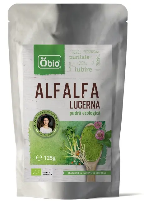 ALFALFA (LUCERNA) PULBERE BIO 125G