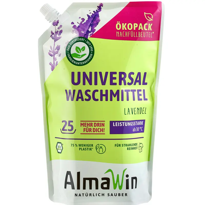 AlmaWin Detergent Lichid Eco Pachet Economic 25 spalari 1,5 l