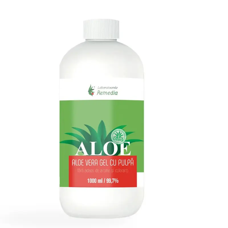 Aloe Vera Gel 1000 ml Laboratoarele Remedia