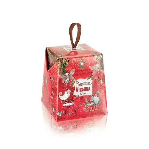 Amaretti Virginia mini panettone cu vișine și ciocolată 100g