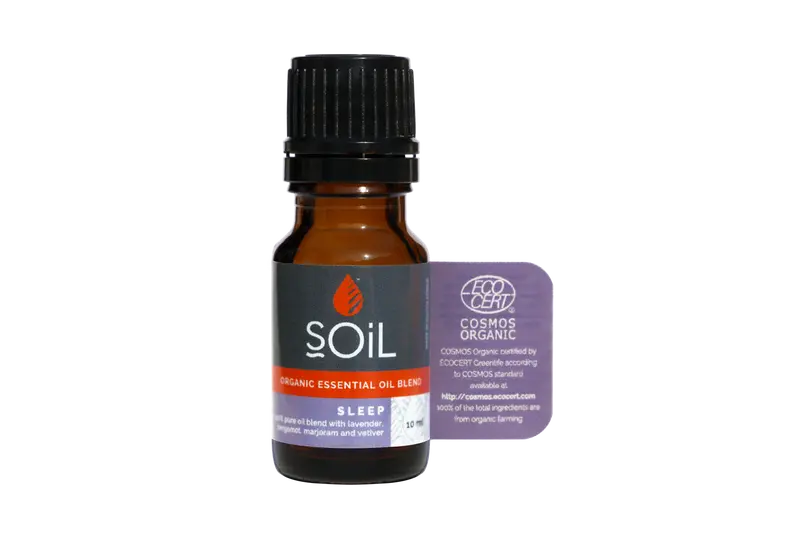 Amestec de Uleiuri Esențiale 10 ml Sleep Pure 100% Organice ECOCERT | SOiL