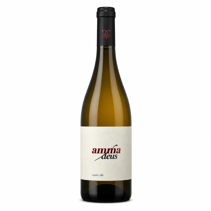 Amma Deus Cuvée Alb Demidulce 0.75L 13.5%