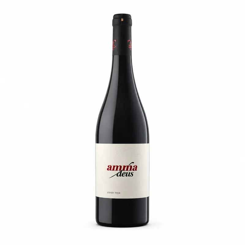 Amma Deus Cuvée Roșu Demidulce 0.75L 13.5%
