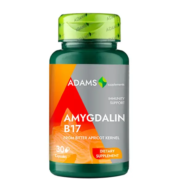 Amygdalin B17 30 capsule vegetale – Adams Vision