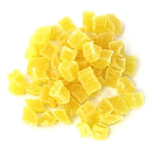 Ananas confiat cuburi