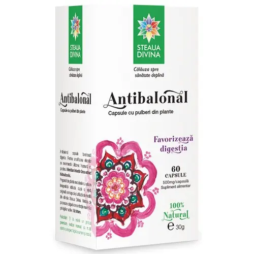 Antibalonal 60 capsule – Santo Raphael - Confort digestiv
