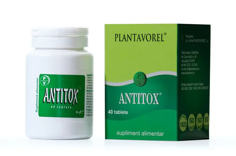 Antitox 40 comprimate – Plantavorel - Confort urinar