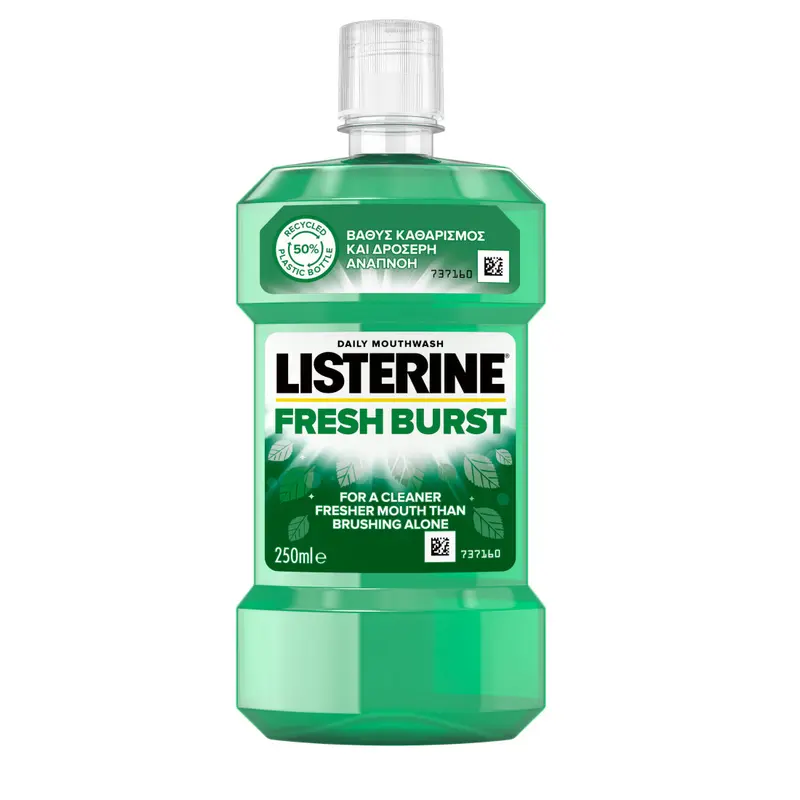 Apă de gură Fresh Burst 250 ml – Listerine - Gust Fresh Burst