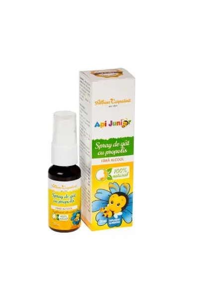 Apijunior spray propolis fără alcool 20 ml – Apicola Pastoral