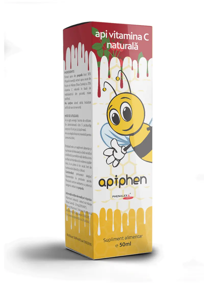 APIPHEN API VITAMINA C NATURALA 50ML