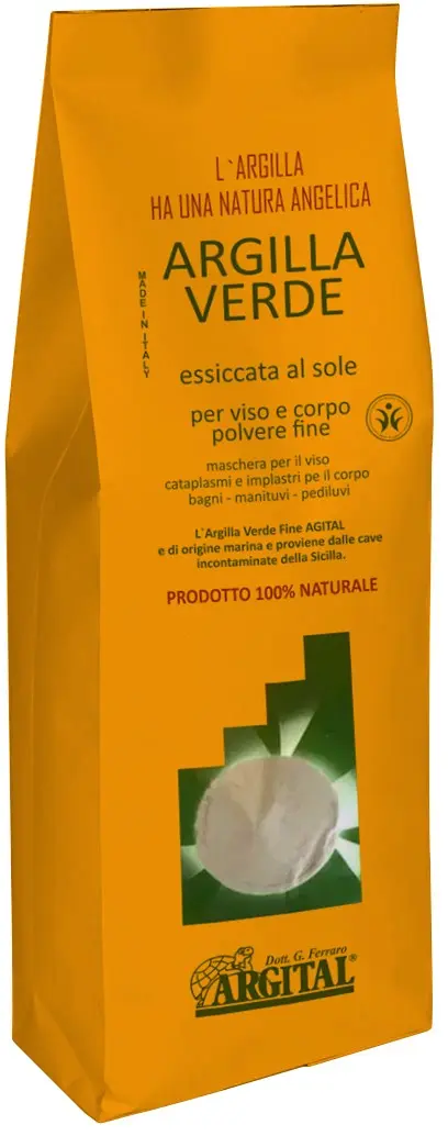 Argila verde pentru uz extern pulbere fina 2.5kg Argital