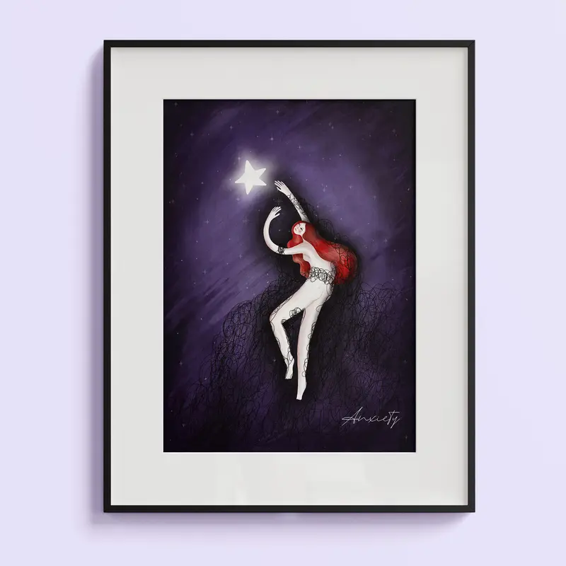 Art Print- Anxiety
