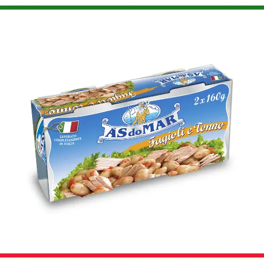 As Do Mar ton si fasole 2x160g