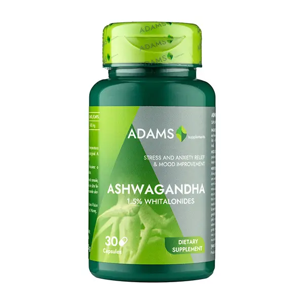 Ashwagandha 400 mg 30 capsule vegetale – Adams Vision