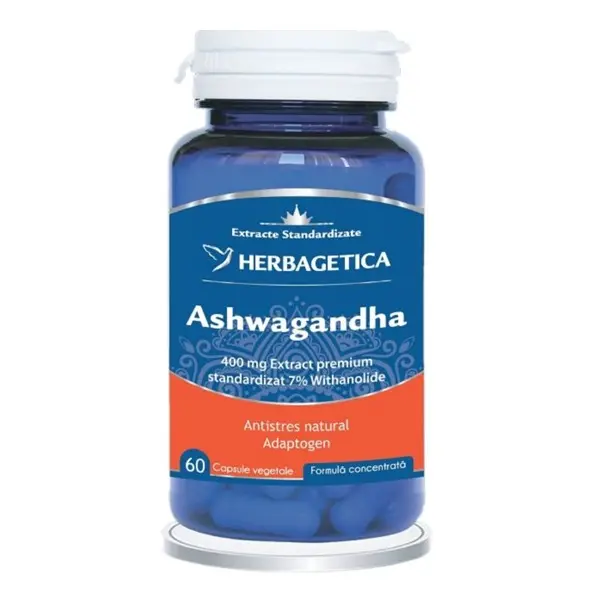 Ashwagandha 60 capsule – Herbagetica