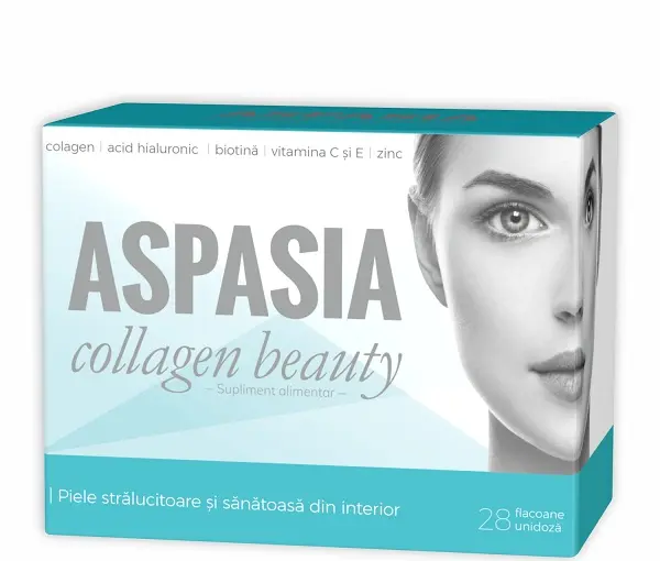 Aspasia Collagen Beauty 28 flacoane – Zdrovit