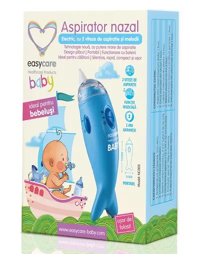Aspirator nazal electric 1 bucată – Easy Care Baby