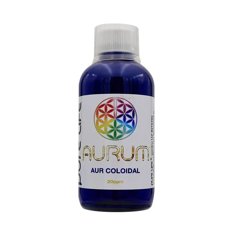 AURUM Aur coloidal 20ppm 240ml Pure Life
