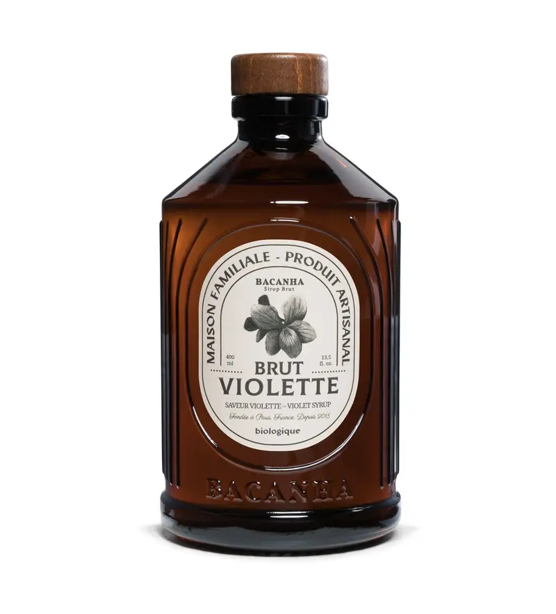 Bacanha sirop de Violete Brut 400 ml