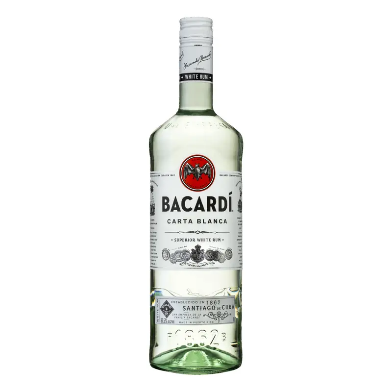 Bacardi Carta Blanca 1L 37.5%