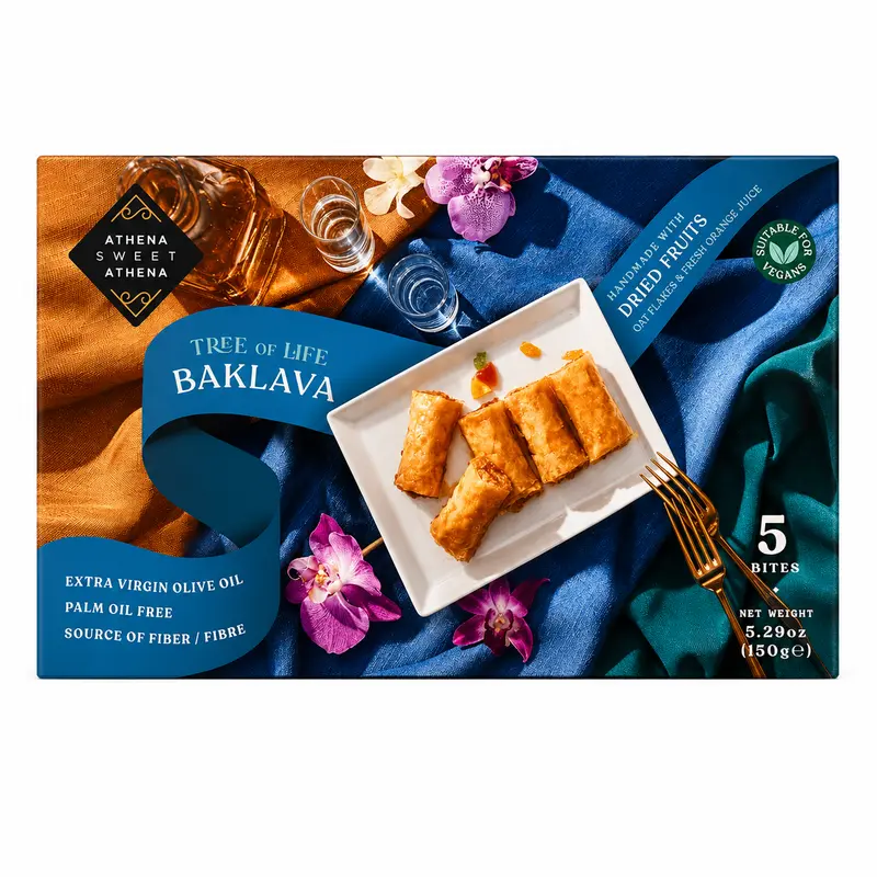 Baklava Tree of Life cu fructe uscate, 150g – Athena Sweet Athena