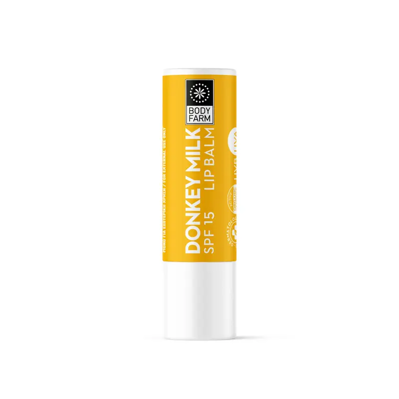 Balsam de buze cu lapte de magarita SPF 15 - 5.2g Body Farm