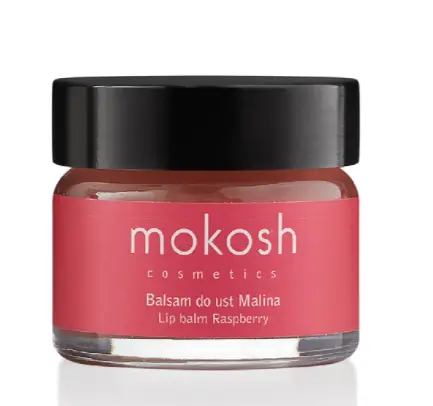 Balsam de buze cu ulei de zmeura 15 ml Mokosh