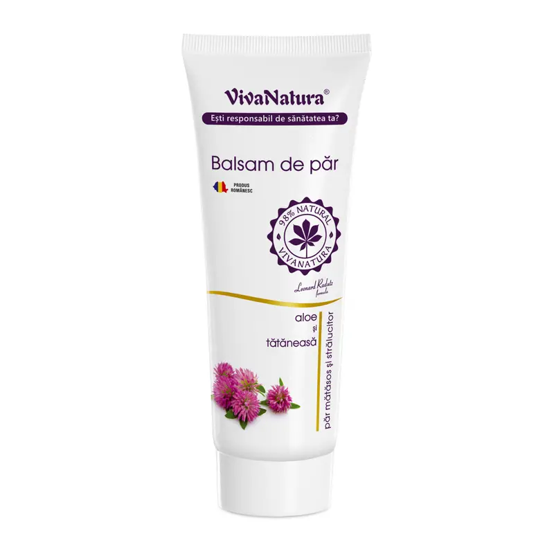 Balsam de par cu aloe si tataneasa 250ml Viva Natura
