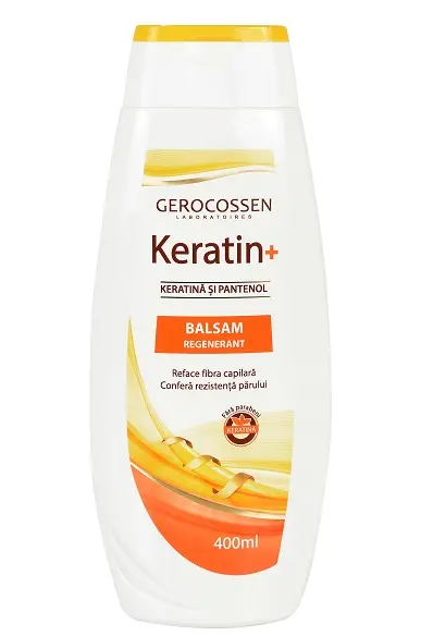 Balsam regenerant cu keratină și pantenol 400 ml – Gerocossen
