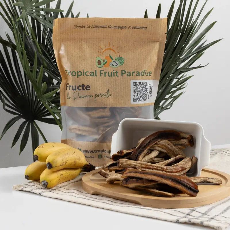 Banană Deshidratată Bio