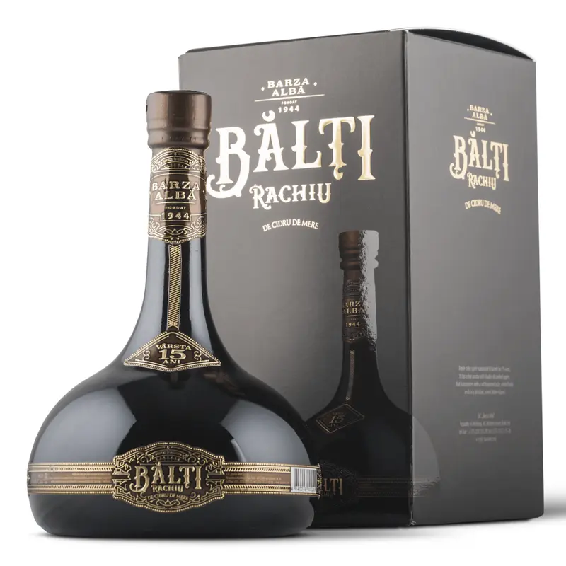 Barza Albă Bălți Rachiu de Cidru XO 15 Ani 0.5L 40%