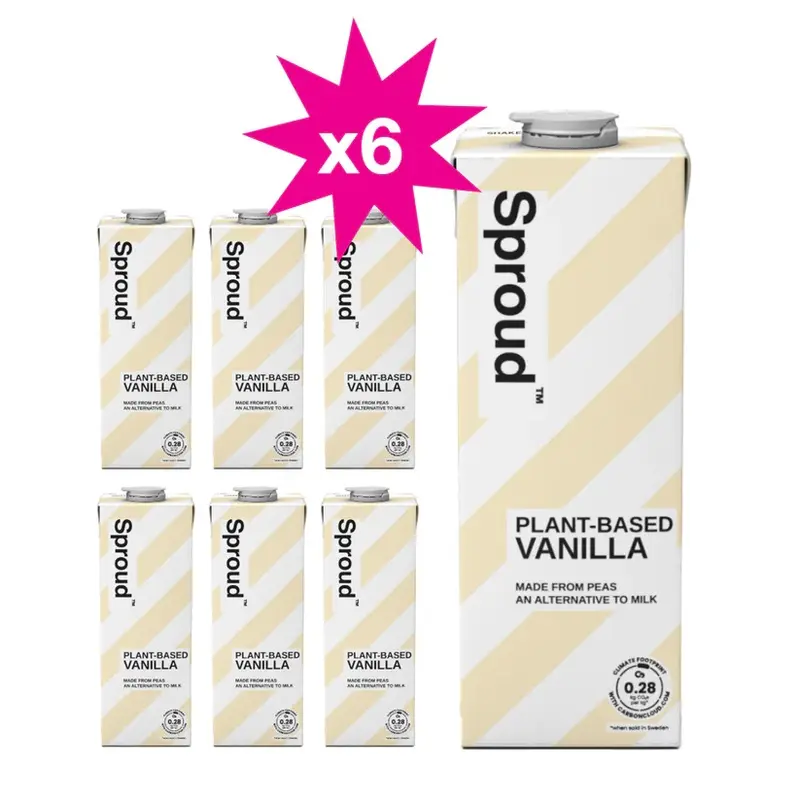 Bautura de Mazare cu Vanilie Sproud 1 l x 6
