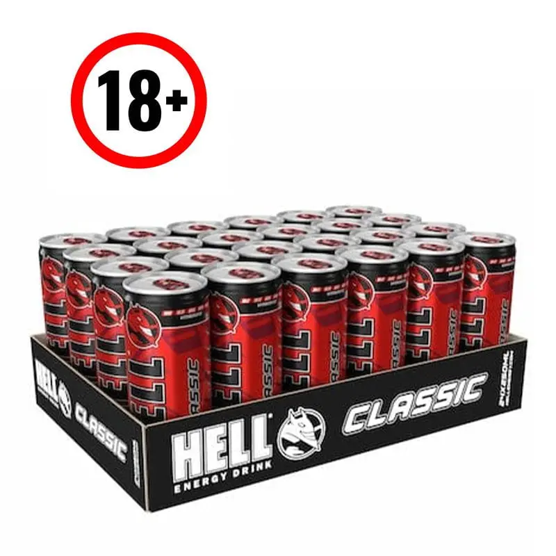 Bautura Energizanta Hell Energy Drink Classic 24 x 250ml
