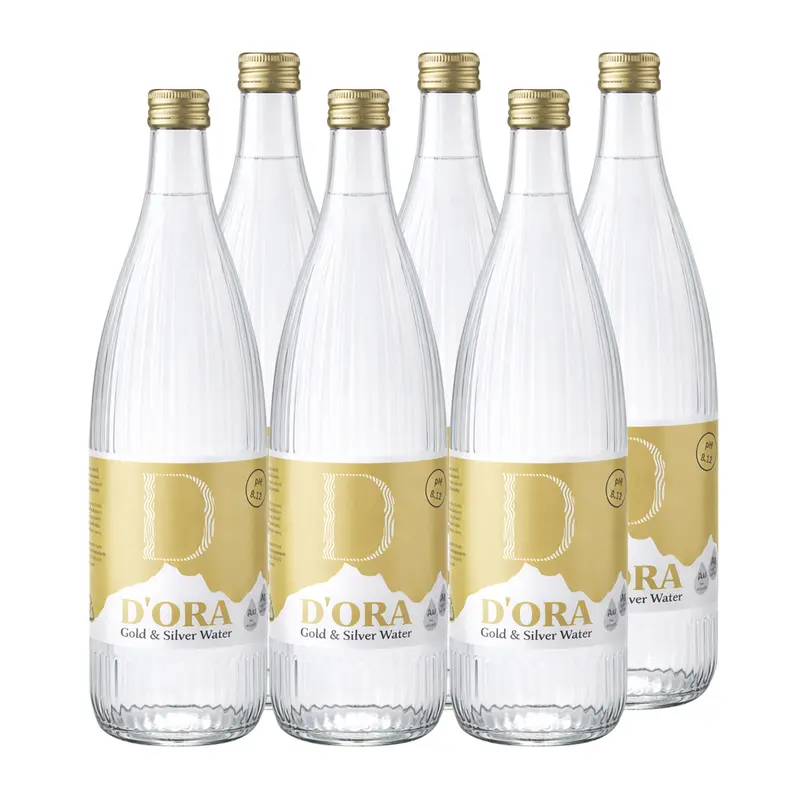 Bax Apa D'ora Gold & Silver Water , 6 X 0.73 Litri, sticla