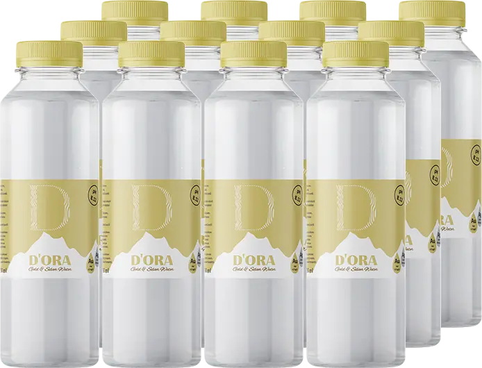 Bax apa Gold Water D'ora, bax 12x780ml, pet